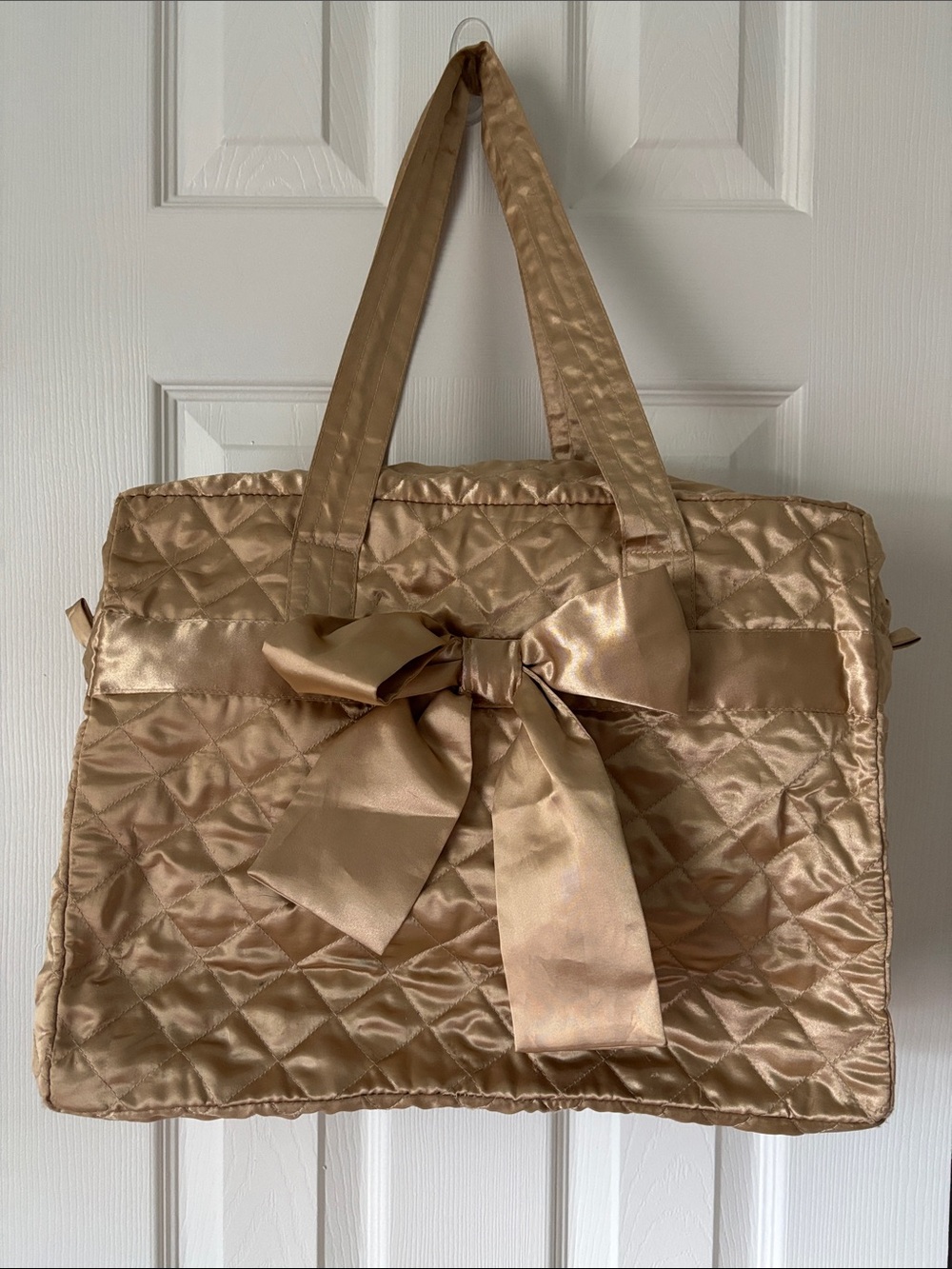 Vintage Naraya Tote Bag with Bow